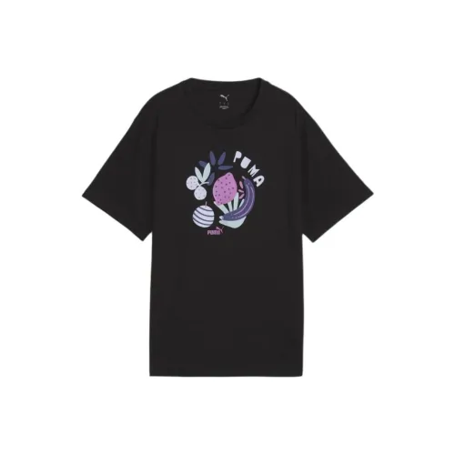 PUMA GRAPHICS SS25 T-Shirt Женская Черный