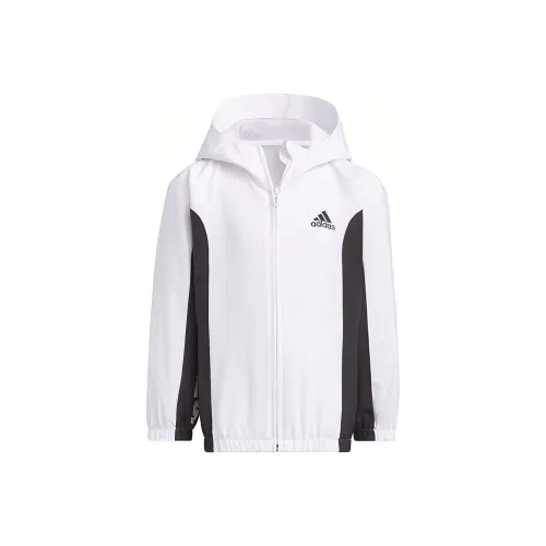 Adidas Белые Детские Куртки