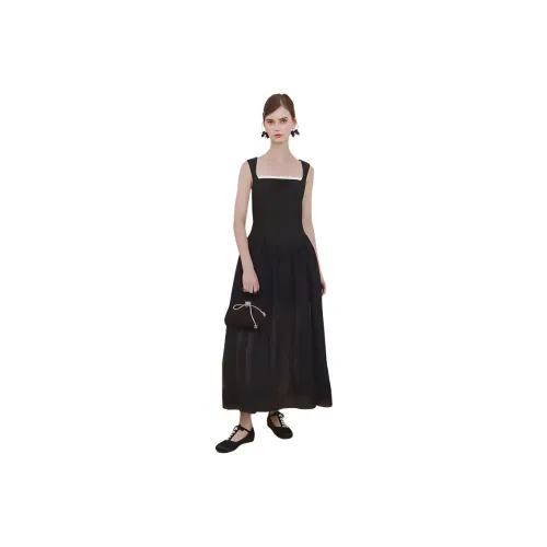 AIVEI Черные Женские Слиплатья