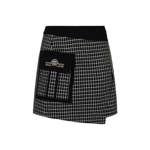 EVISU Черный Женские Повседневные Короткие Юбки