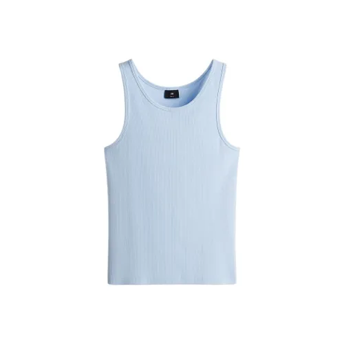 H M Blue Men's Tank Tops H M Синий Мужские Майки