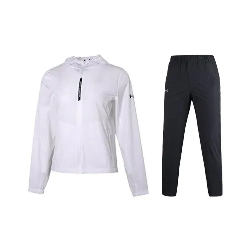 Under Armour Белый+Черный Женские Повседневные Комплекты