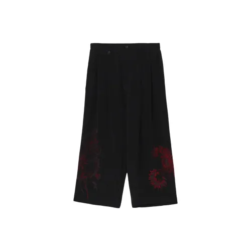 Yohji Yamamoto Мужские Повседневные Брюки Черные