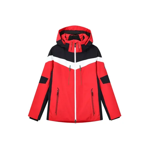 FILA ATHLETICS RD Красный Женская лыжная куртка