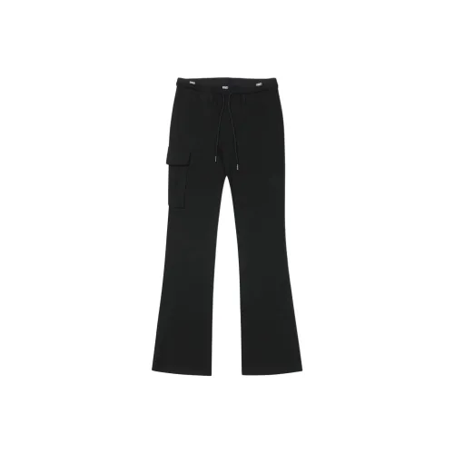 BOHEMSEO Вязаные спортивные брюки женские черные