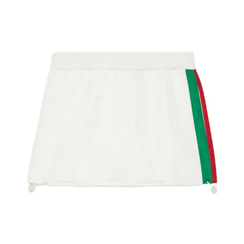 GUCCI FW23 Повседневные короткие юбки Женские Экрю