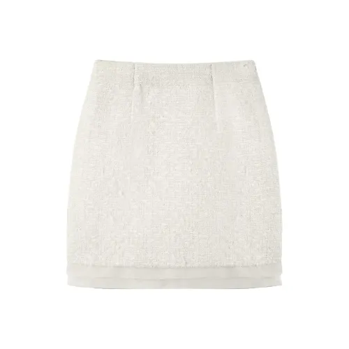 Karl Lagerfeld Повседневные короткие юбки Женские Белые