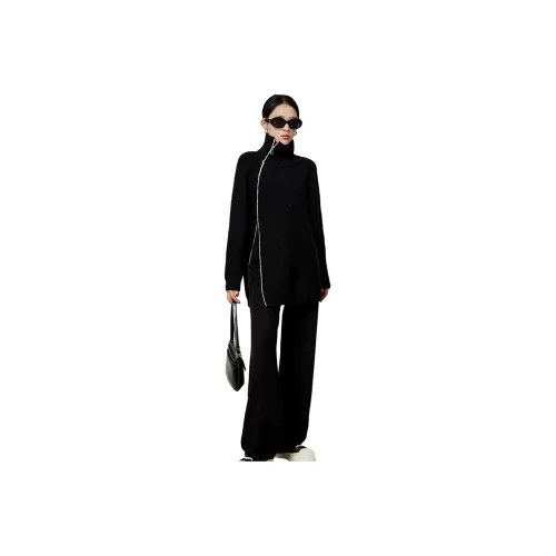Weekly Повседневный Костюм Женские Черный