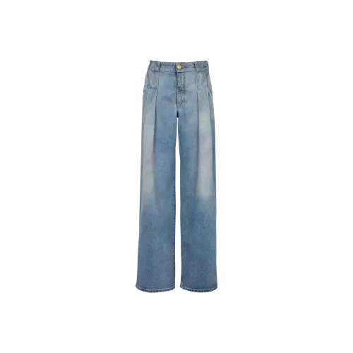 BALMAIN Индиго Женские Джинсы