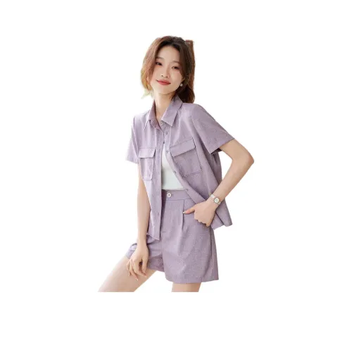 TERRE BLEUE Повседневный костюм женский фиолетовый