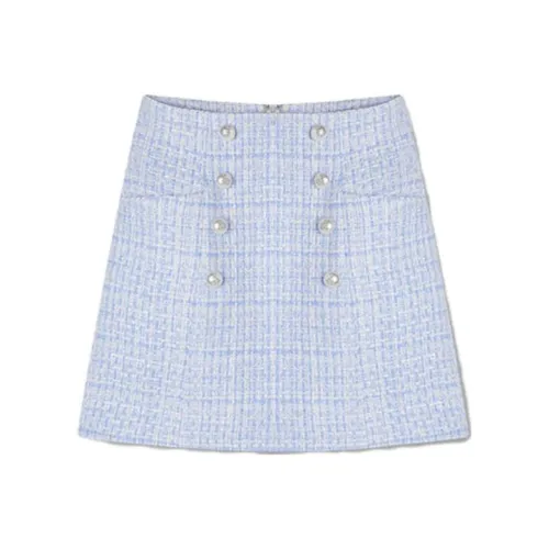 Karl Lagerfeld Повседневные короткие юбки Женские Светло-синие