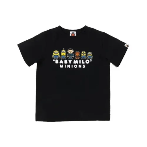 A BATHING APE x MINIONS T-Shirt Черный Детский