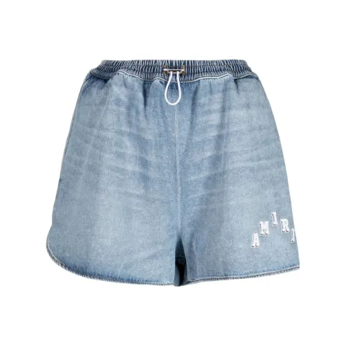 AMIRI Джинсовые шорты Женские Blue