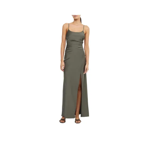 BEC+BRIDGE Eternity Scoop Maxi Dress Slip Платье Женские Темный Willow Темный Ивовый зеленый