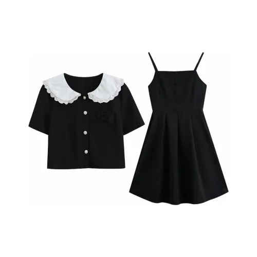 CHICCLO Комплект с юбкой Женские Черный