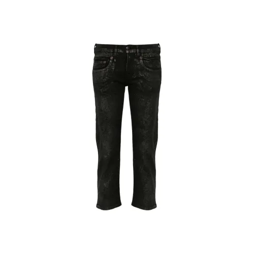 R13 Черные Женские Джинсы