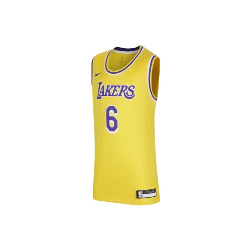 NIKE Амарилло-желтые Детские Футболки