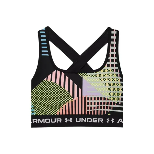 Under Armour Crossback Черные Женские Спортивные майки без рукавов