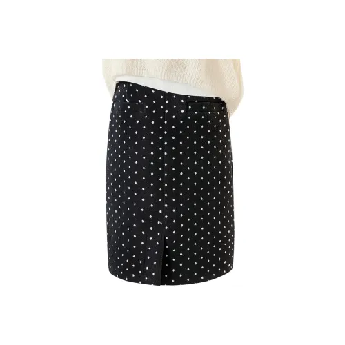 Cypress House Повседневные короткие юбки Женские Черный