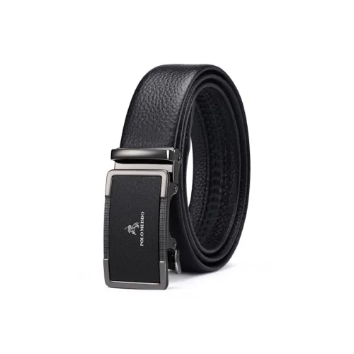 POLOMEISDO Автоматическая застежка ремешок из крупнозернистой текстуры коровья кожа бизнес мода YOUNG People ремешок Trend мужской 3,5CM