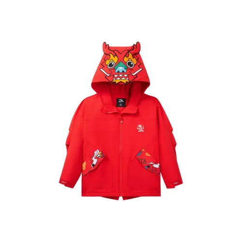 Antakids Куртки Пальто New National Флаг Красный Детский