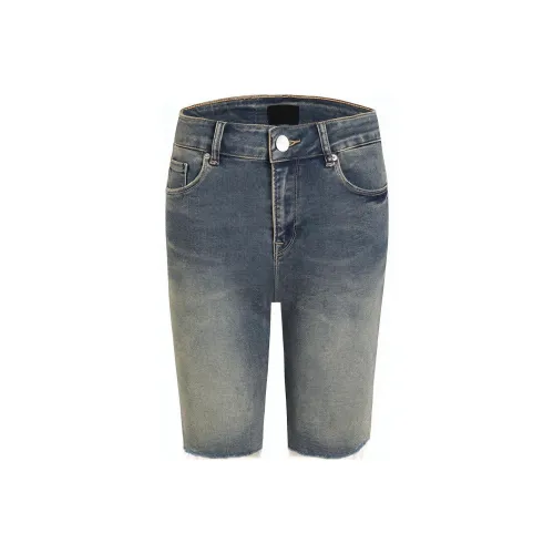 LIUREGALI Темно-синие женские джинсовые шорты