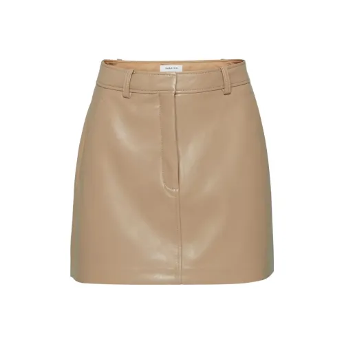 ARITZIA Женские кожаные короткие юбки