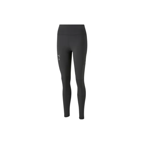 PUMA W SEASONS FULL TIGHT Спортивные брюки Женские Черный