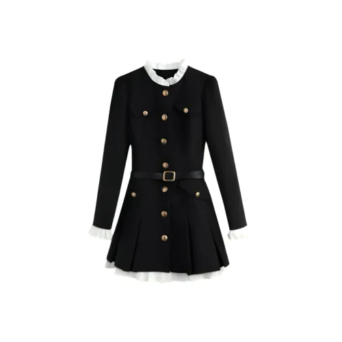 Incolore Длинное платье с длинными рукавами женское