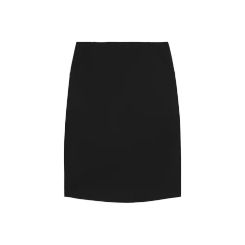 CLUB MONACO Повседневный Длинный Юбка Женские Черный