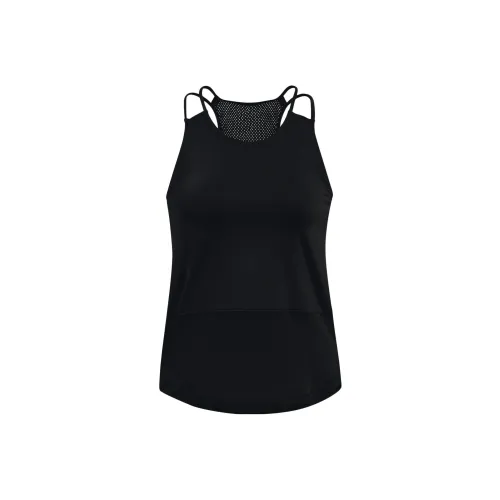 Under Armour Breathelux Черный Женские Спортивные Майки без Рукавов