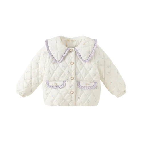 DAVE&BELLA Маленький цветочный принт Kids Утеплённые куртки