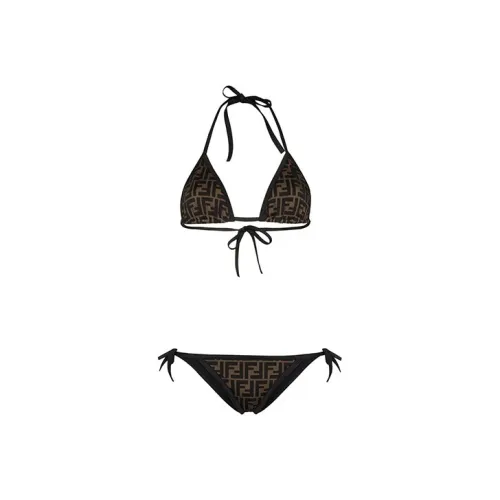 FENDI FW21 Двухкомпонентный купальник для женщин