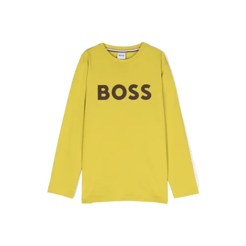 HUGO BOSS Желтые Детские Рубашки