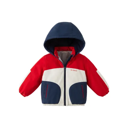 DAVE BELLA Хлопковый пуховик Красный Детский