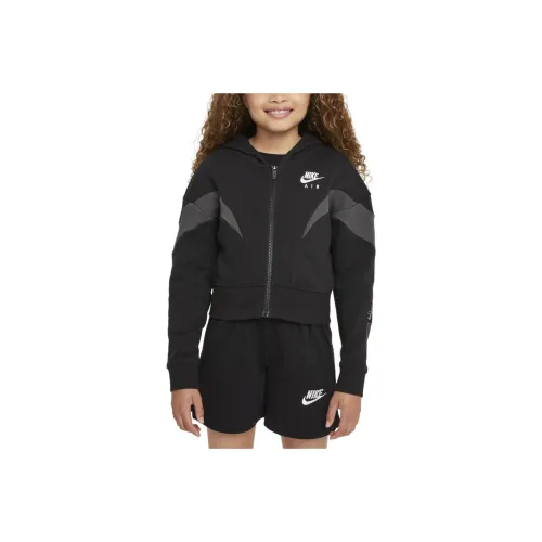 nike Куртки Пальто Air Черный Детский