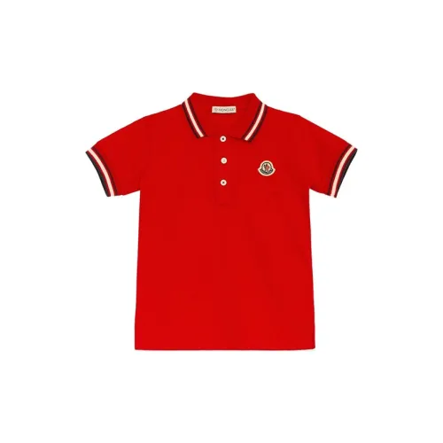 Moncler Детский топ красный Infant и Toddler