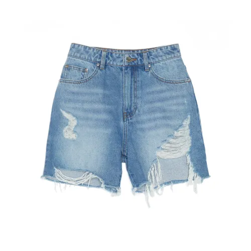 Ed Hardy Beautiful Синий E1OBW070 Женские Джинсовые шорты