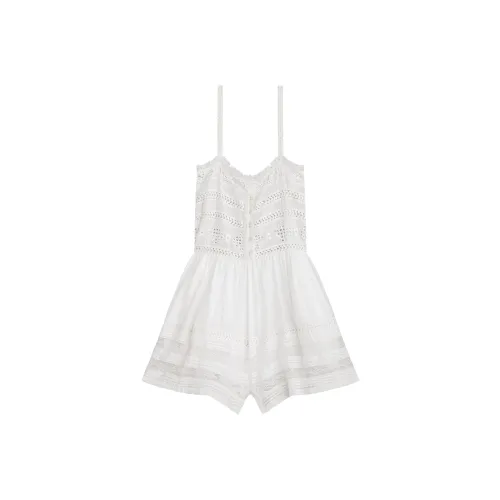 ISABEL MARANT ETOILE SS25 Комбинезон Женский Белый