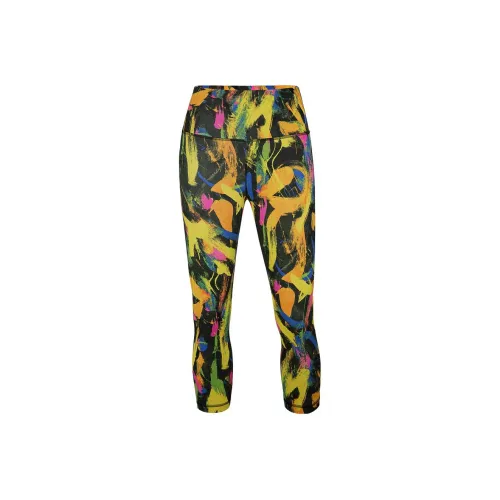 lululemon Wunder Train Светлый Тон Черный Смешанный Цвет Женские Спортивные Брюки