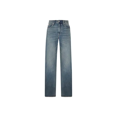 Calvin Klein 1A4 Джинсовый светло-голубой Женские Джинсы