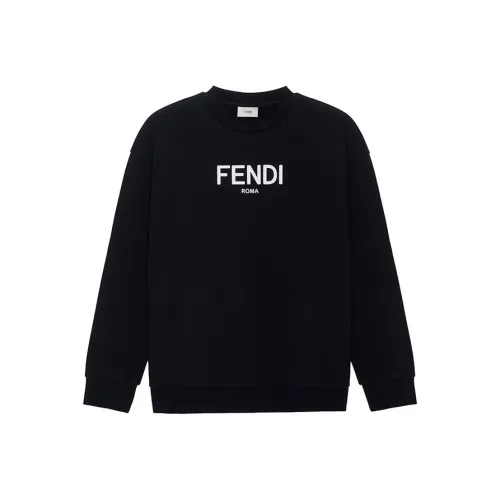 FENDI Черный Kids Свитшоты