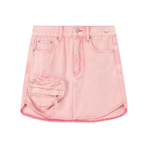 CHUU Женские джинсовые короткие юбки