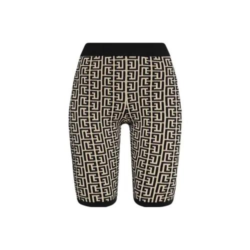 BALMAIN Коричневые Женские Спортивные Шорты