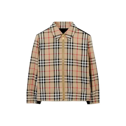 Burberry Бежевые Kids Куртки