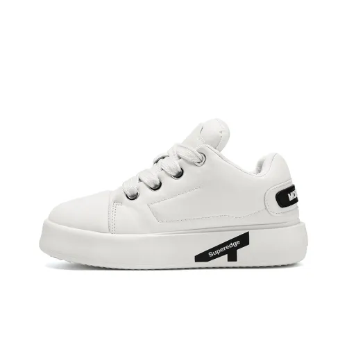 SUPEREDGE Покрытие Slip-Resistant и Abrasion-Resistant Низкие Кроссовки для Скейтбординга Мужские Экрю