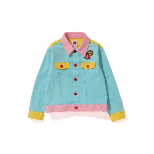 A BATHING APE Многоцветные Kids Куртки
