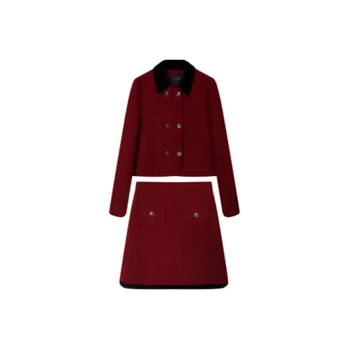 Still Quiet Комплект с юбкой Женские Красный