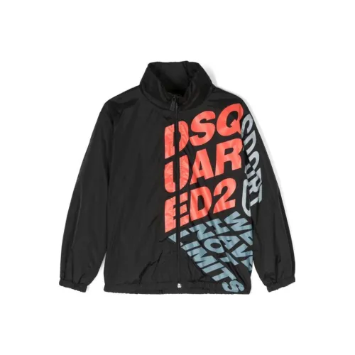 DSQUARED 2 Детская одежда Junior Sport Edtn.08 Куртка Куртки Пальто Детский Черный