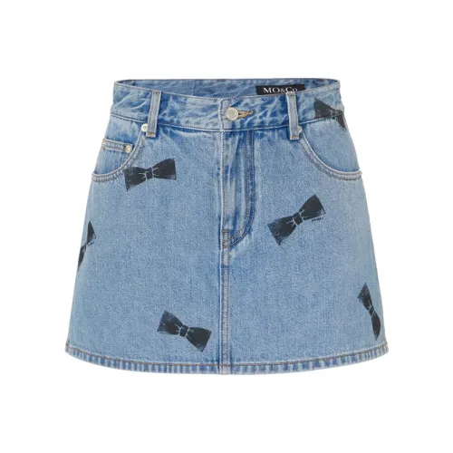 MO&CO Женские джинсовые короткие юбки